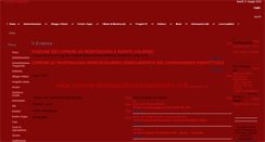 Desktop Screenshot of comune.montescudo.rn.it