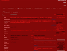 Tablet Screenshot of comune.montescudo.rn.it